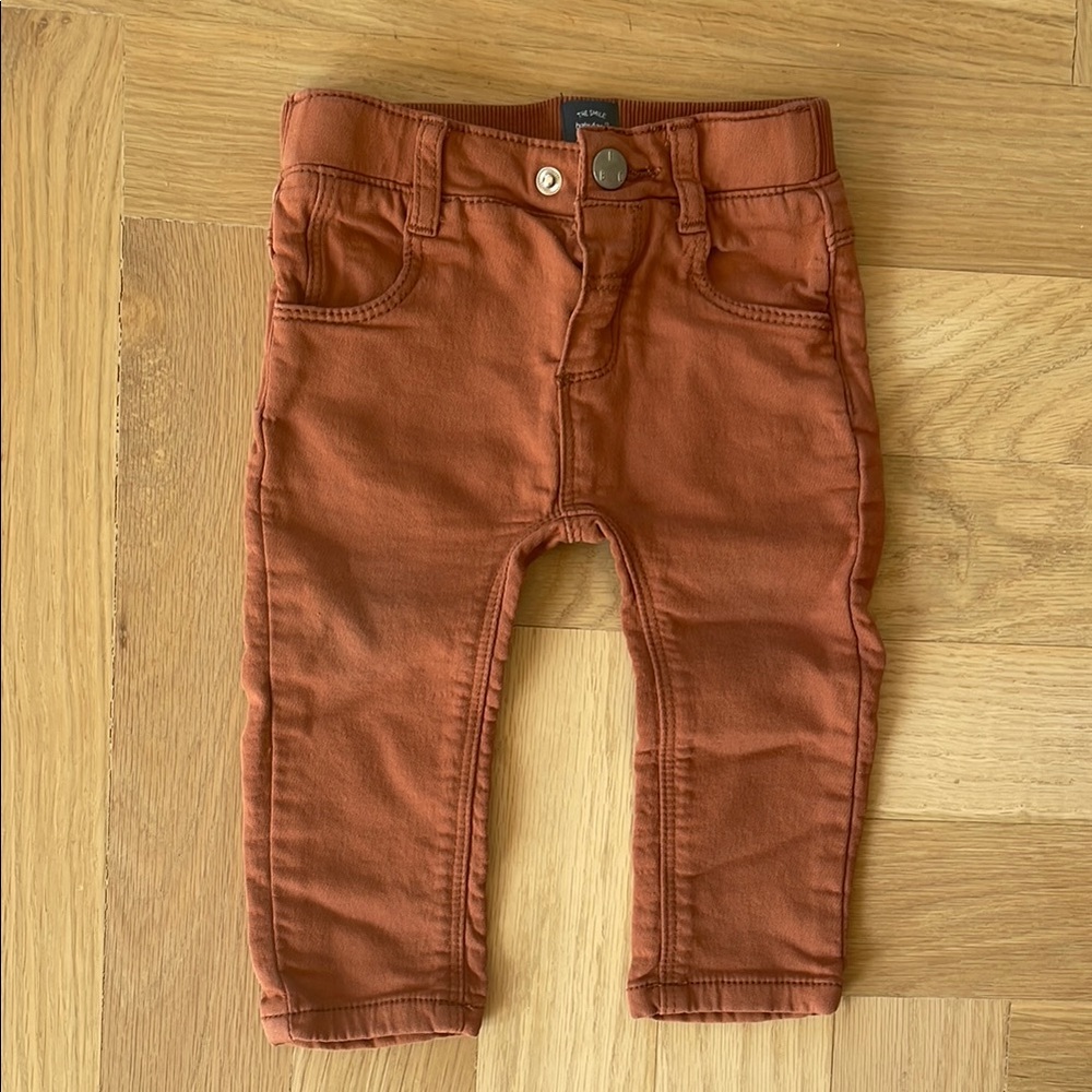 Zara Brown Casual Denim Jeans